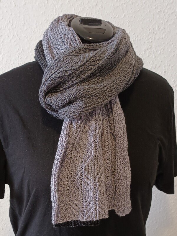 Strickanleitung für den Unisex-Schal "Kim" - Bild 6