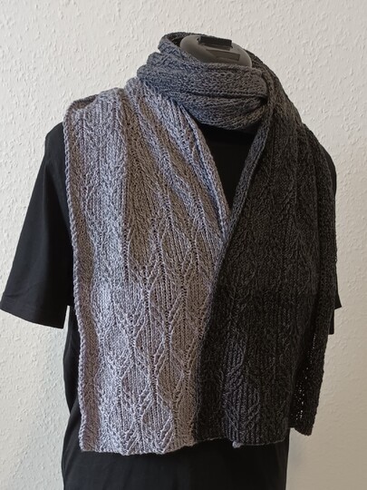 Strickanleitung für den Unisex-Schal "Kim"