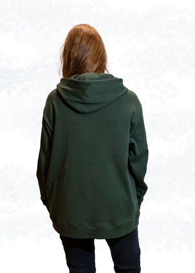 Tessa – Weiter Damen Hoodie im Boyfriend-Look mit Kragen/Kapuze (BU 80-116)