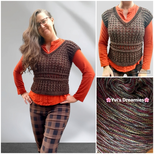 RVO Häkelanleitung: Spring Romance Pullover oder Pullunder