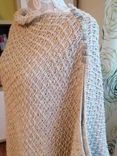 Crochet Pattern Poncho "Oleria"