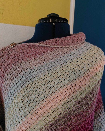 Crochet Pattern Poncho "Oleria"