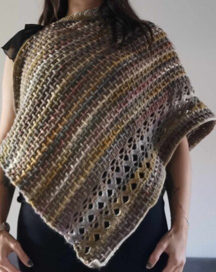 Crochet Pattern Poncho "Oleria"