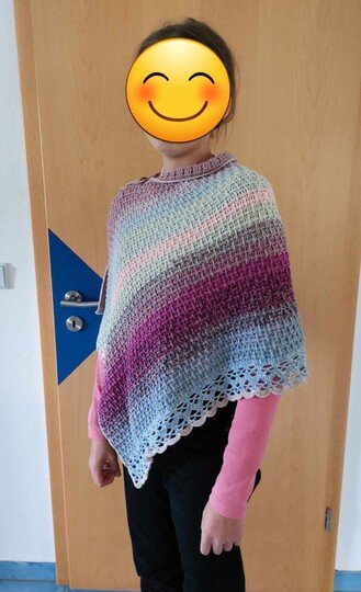 Crochet Pattern Poncho "Oleria"