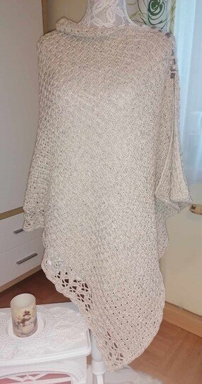 Crochet Pattern Poncho "Oleria"