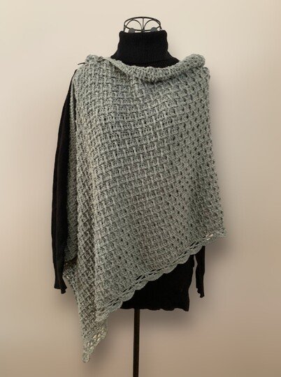 Crochet Pattern Poncho "Oleria"