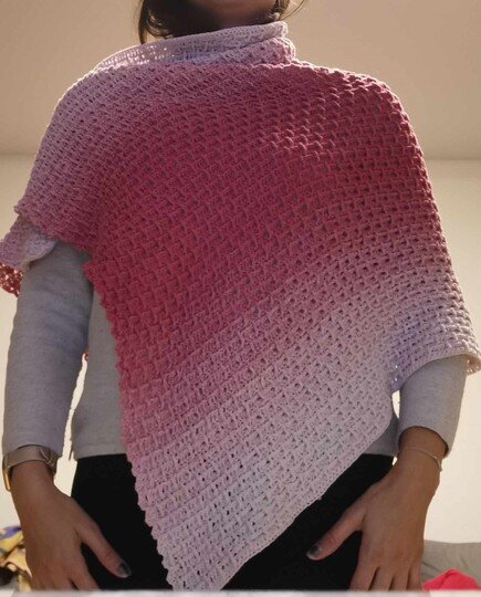 Crochet Pattern Poncho "Oleria"
