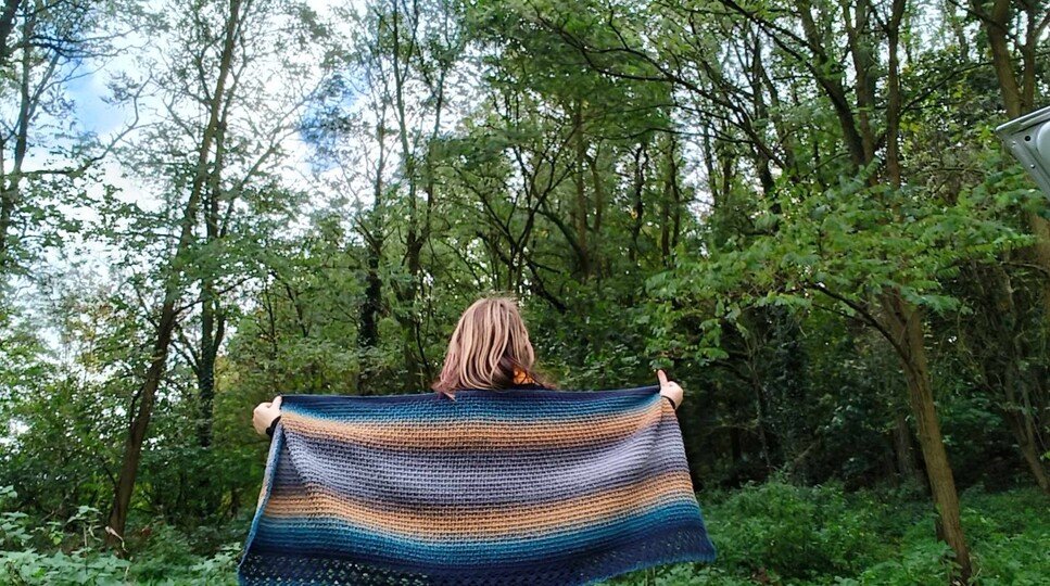Crochet Pattern Poncho "Oleria"