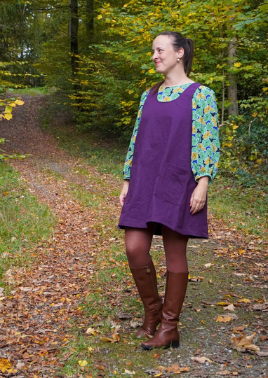 Gabi - Schnittmuster Latzrock für Damen