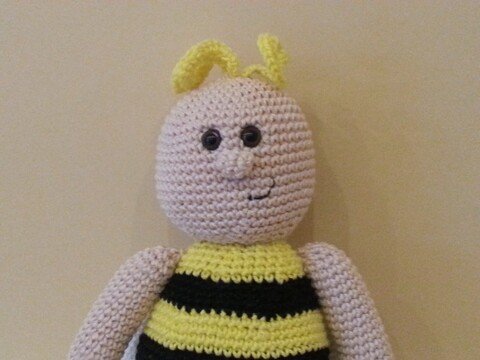 Häkelanleitung - Biene Sammy SummSumm