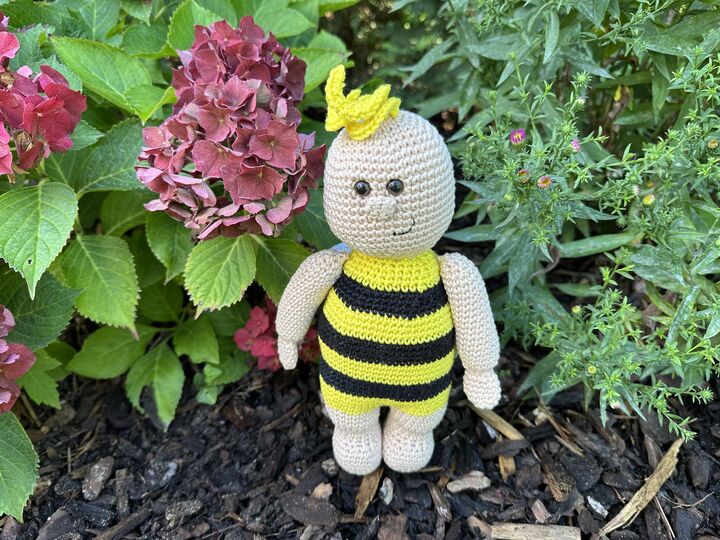 Häkelanleitung - Biene Sammy SummSumm