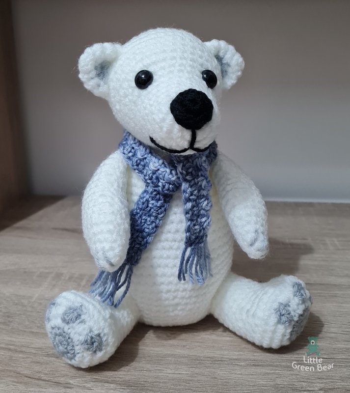 Preston the Polar Bear Crochet Amigurumi Pattern (English) - Image 7
