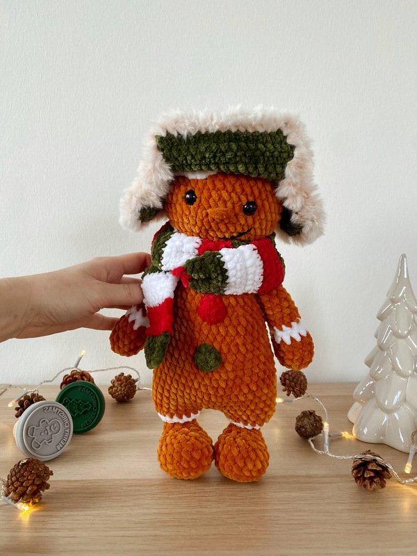Gingerbread Man Crochet Pattern