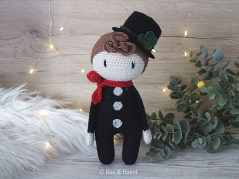 Häkelanleitung Schornsteinfeger Ben