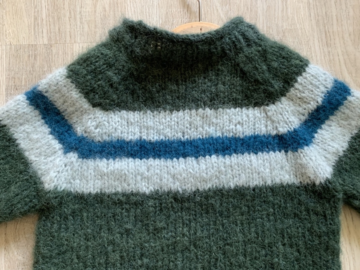 Strickanleitung Kinderpullover Till Größe 104 – 134
