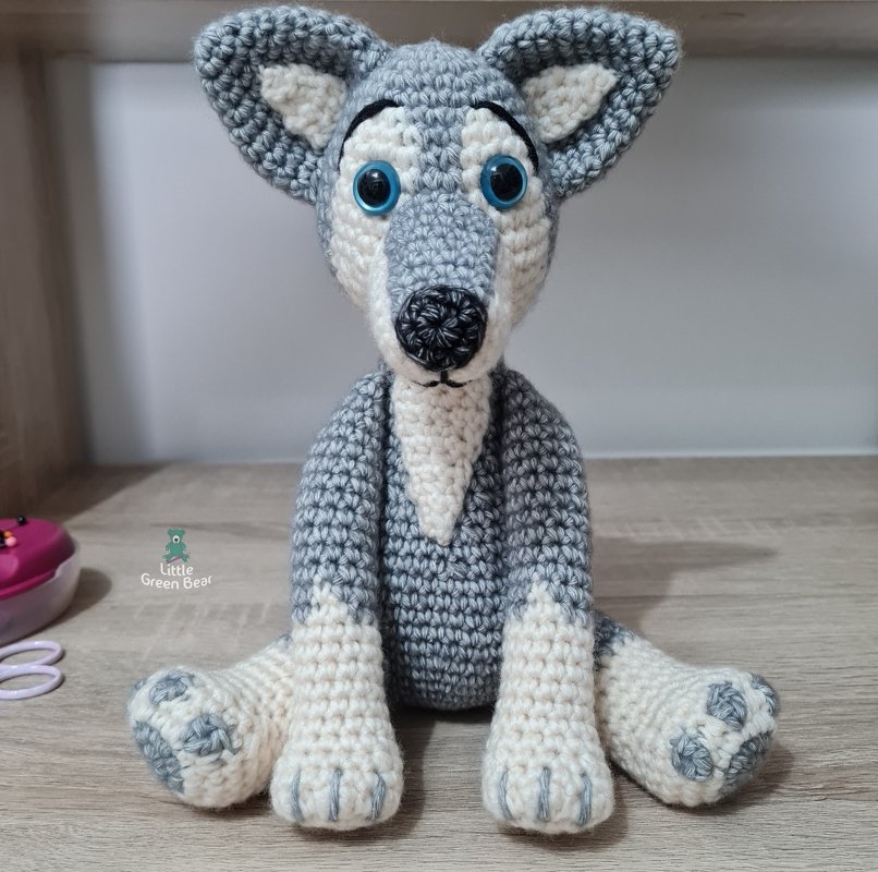 Wilbur the Wolf Crochet Amigurumi Pattern (English) - Image 8