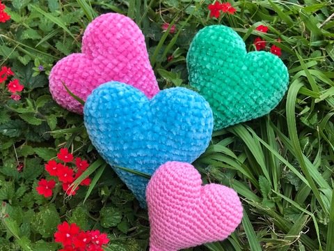 Herz Häkelanleitung