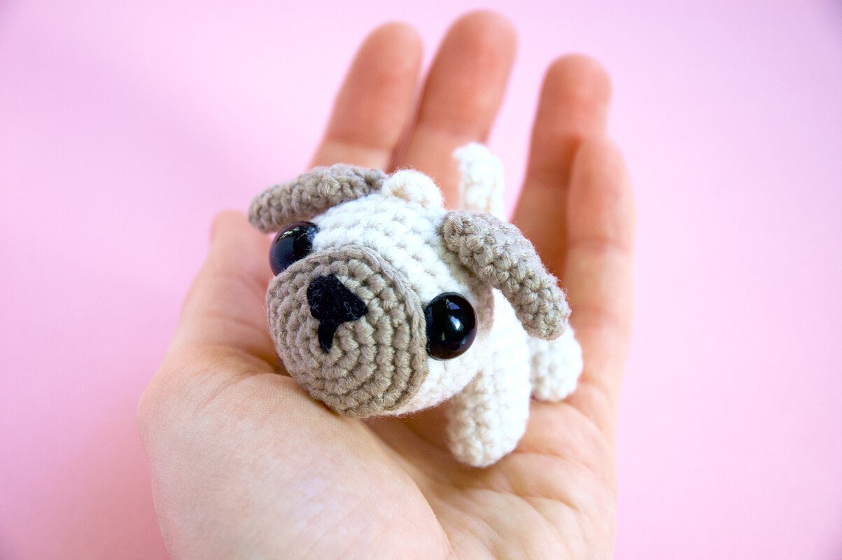 Paco The Pug Bulldog Frenchie PDF Digital Crochet Pattern - Image 2