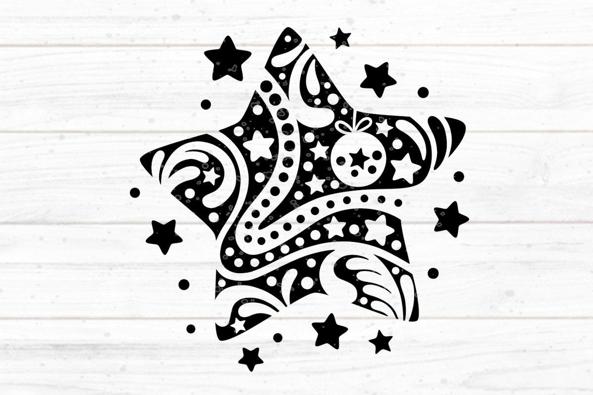 Stern mega einfach Plotterdatei SVG DXF FCM