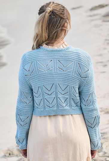 Kurzjacke im Mustermix