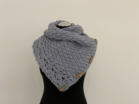 Häkelanleitung - Kragenschal "Neckvärmare"