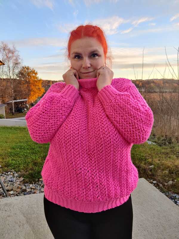 Häkelpullover Claire alle Größen