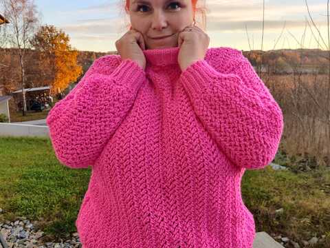 Häkelpullover Claire alle Größen