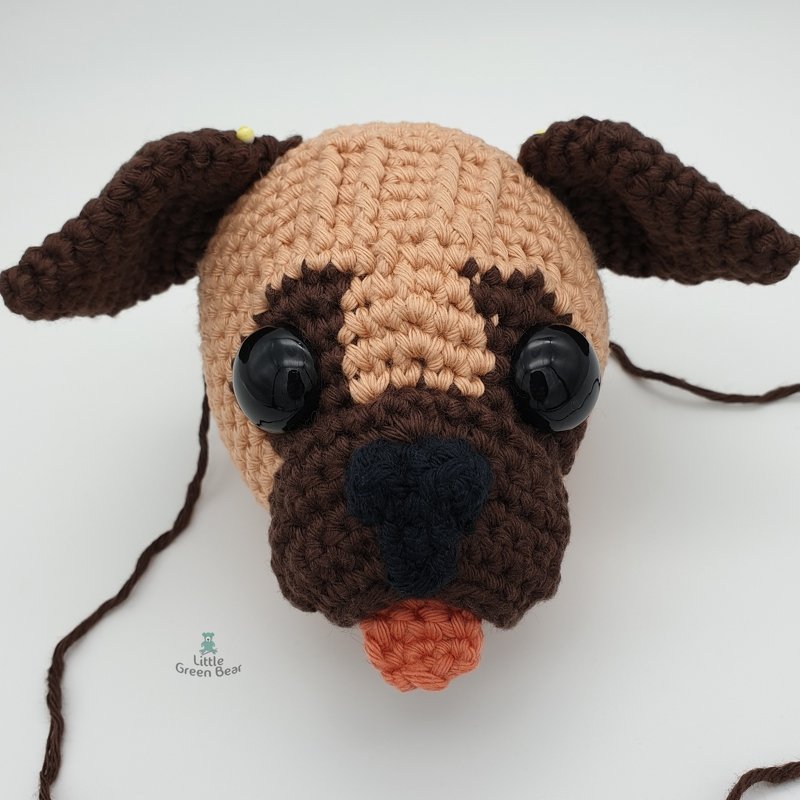 Perry the Pug Crochet Amigurumi Pattern (English) - Image 7