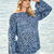 Denimblauer Mustermix