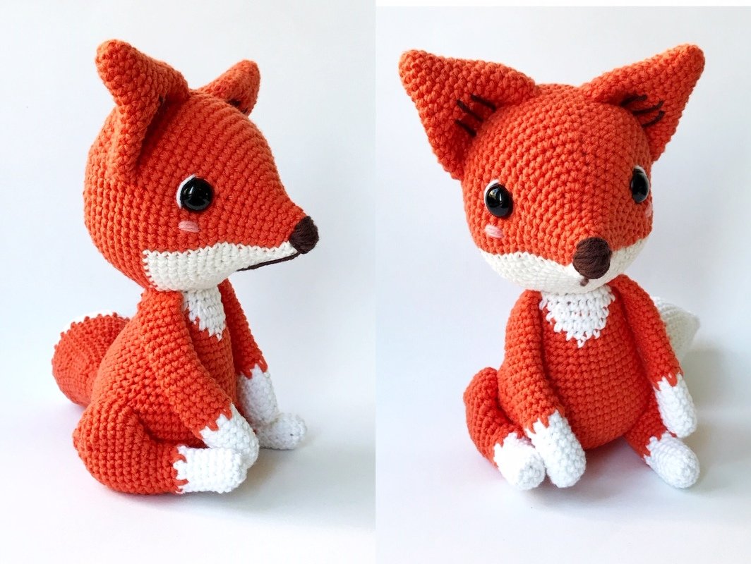 Amigurumi Fox Forest Animals Crochet Pattern