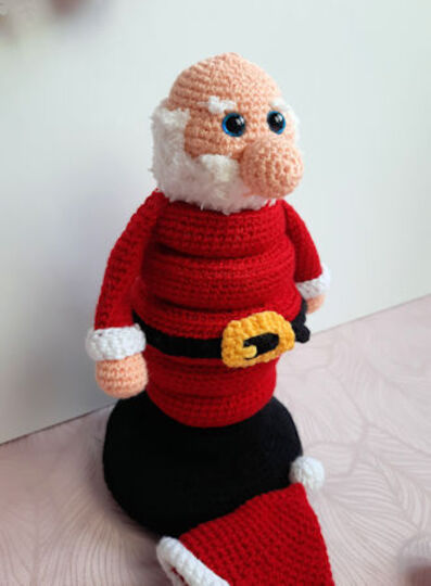 Häkelanleitung für Stapelturm "Santa"