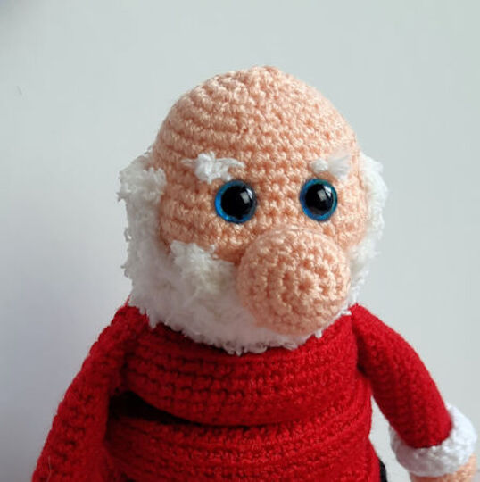 Häkelanleitung für Stapelturm "Santa"