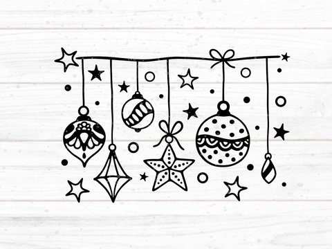 Baumkugeln Teil2 Plotterdatei SVG DXF FCM