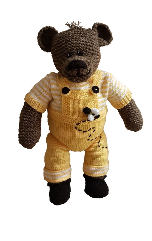 Giggles the Bear in Dungerees - Image 3