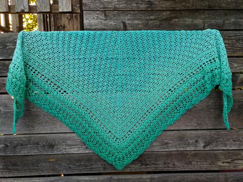 Häkelanleitung Tuch Maris