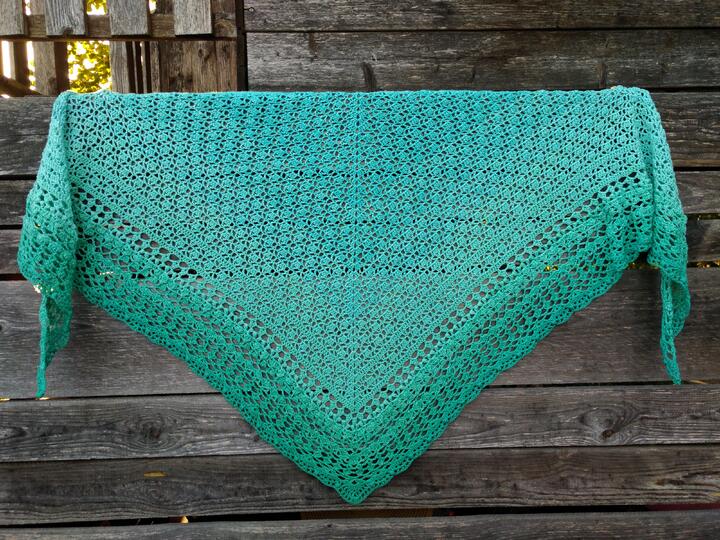 Häkelanleitung Tuch Maris