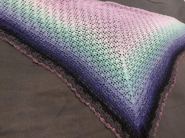 Häkelanleitung Tuch Maris