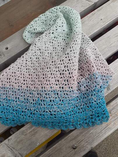 Häkelanleitung Tuch Maris