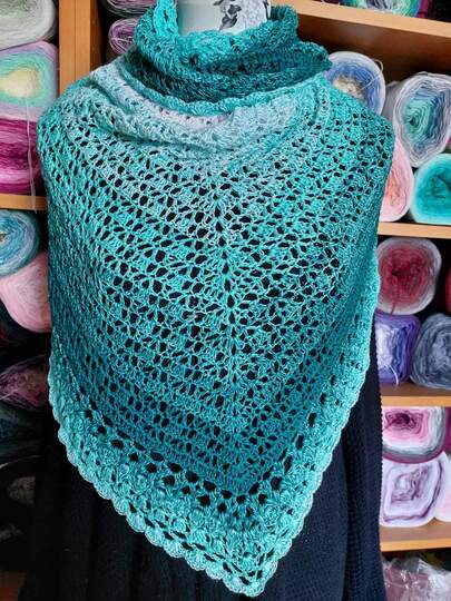 Häkelanleitung Tuch Maris