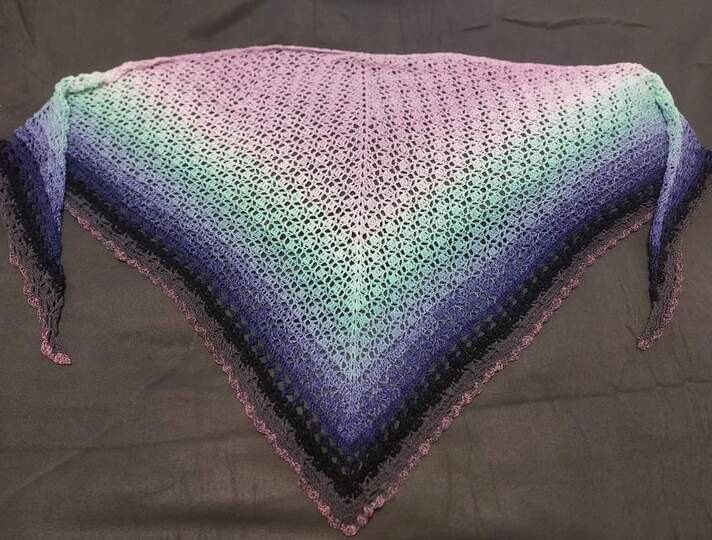 Häkelanleitung Tuch Maris