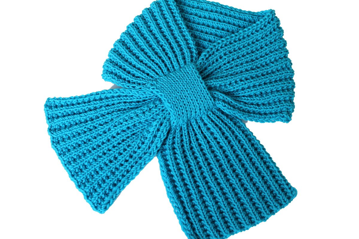 Strick-Set "Perlina" Stirnband & Steckschal stricken PDF-Anleitung - Bild 5