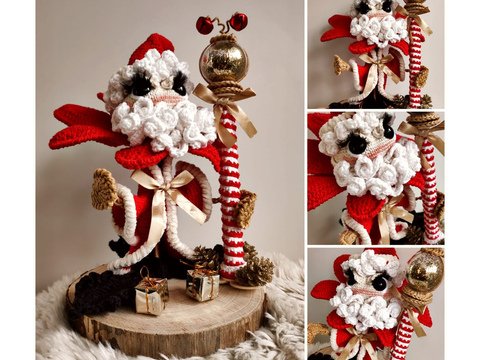 Amigurumi Grusel Flusel "Santa Claus"