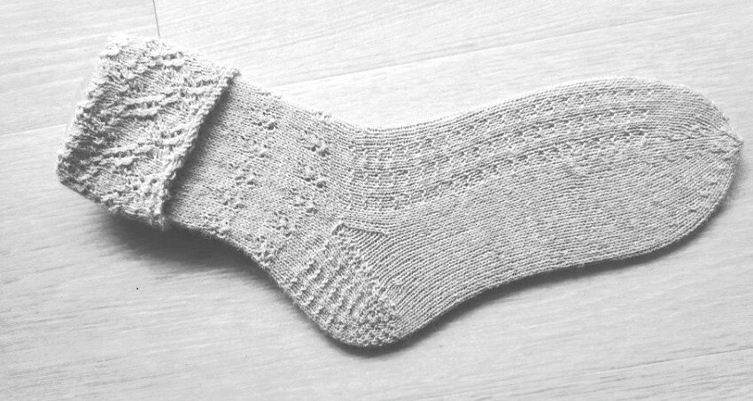 Aanleitung Socken Hermine (37/38)(49/40)