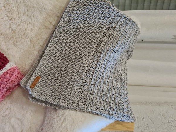 Babydecke Tjorven Kniedecke Häkeldecke - Bild 16