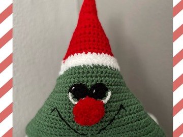 Triangle Christmas Pillow Pattern