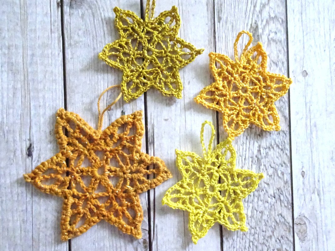 Häkelanleitung filigraner Stern - Bild 2