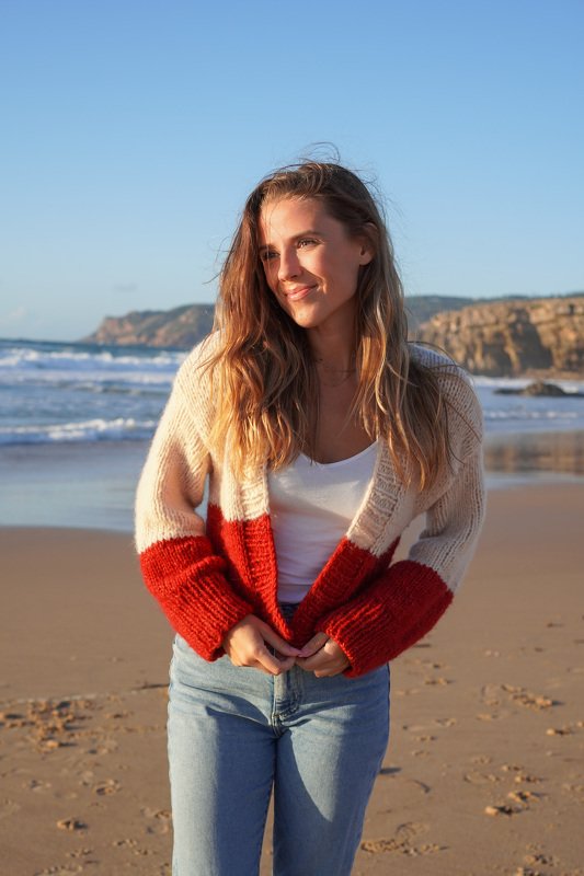 Strickjacke mit Videoanleitung für Anfänger - Bild 3