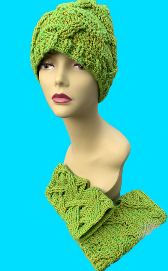 DIY Häkelanleitung: Kuschlige Mütze & Stulpen im Zopfmuster