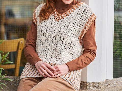 HÄKELPULLUNDER SAND