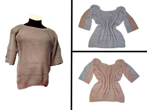 fixer Pullover „ verzopfter Zauberer “ Zöpfe stricken 2 in 1 Zopfmuster